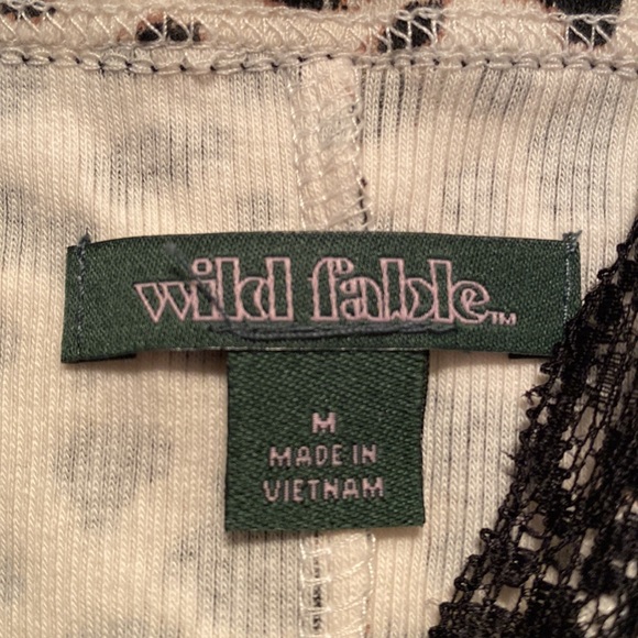 Brand New Wild Fable Animal Print Nightgown… - Picture 3 of 6